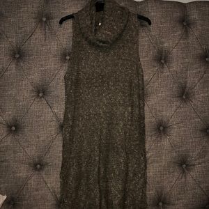 Long Sleeveless Sweater Tunic